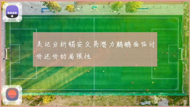 美记分析锡安交易潜力鹈鹕面临讨价还价的局限性